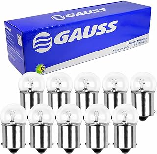 Kit 10 Lâmpada Philips Standard R5W 12V 67 BA15S Sinalização R5W, BA15S