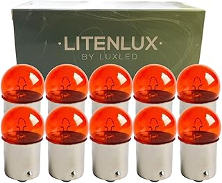Kit 10 Lampadas LED BAY15D 12V 5 21W 2 Polos Autopoli AP1293 BAY15D, AP1293