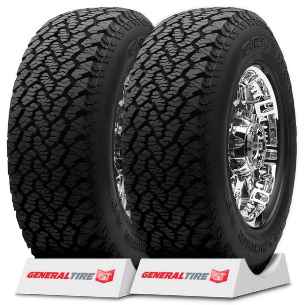 Kit 2 Pneu General By Continental Aro 16 265 70R16 112S Grabber At