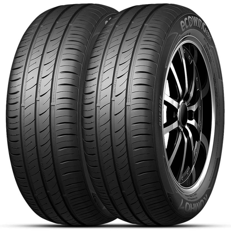 Kit 2 Pneu Kumho Aro 14 185 60R14 82T Ecowing ES01 KH27
