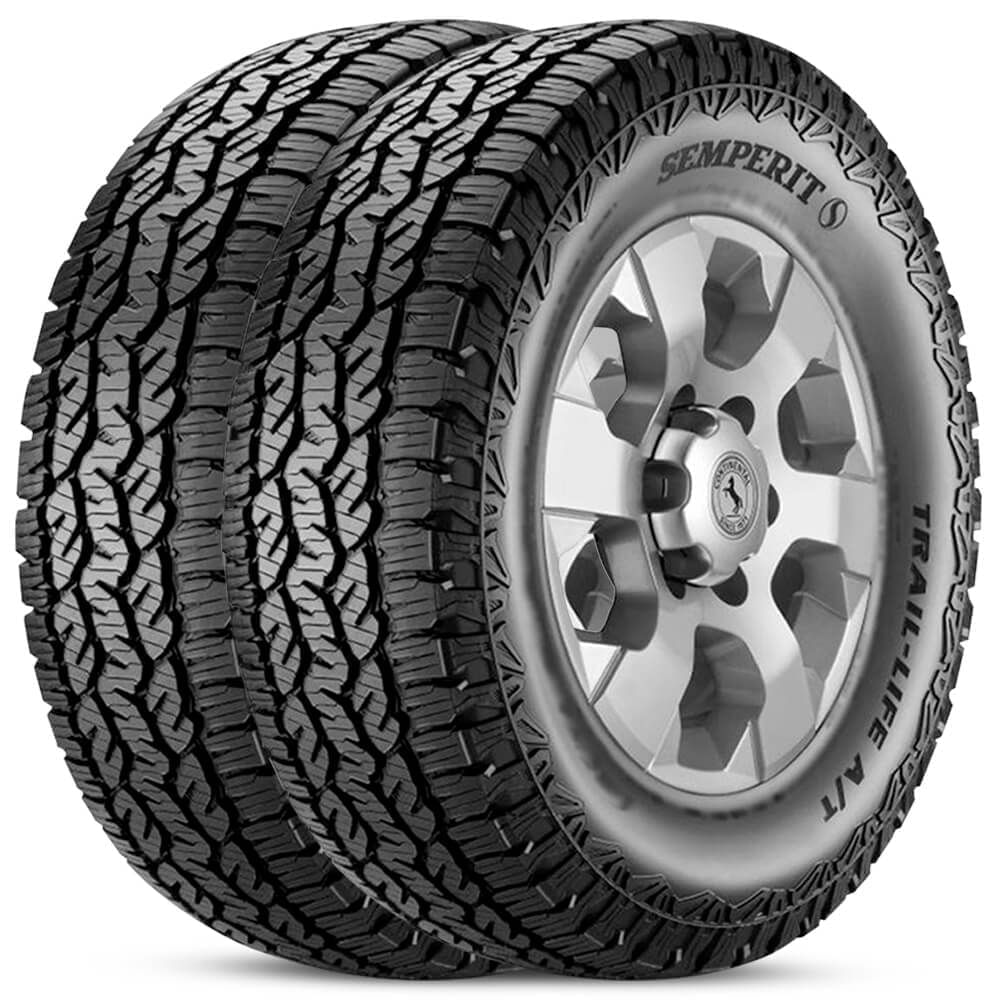 Kit 2 Pneu Semperit By Continental Aro 16 265 70R16 112S Fr Trail Life T