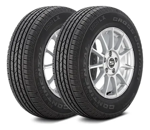 Kit 2 Pneus Continental Aro 16 195 60R16 89H Cross Contact LX Sandero Stepway HB20X