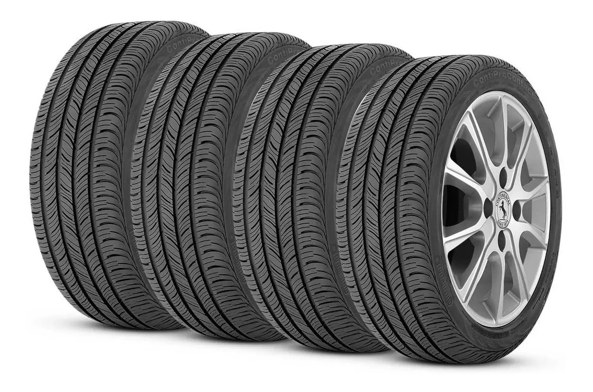 Kit 4 Pneu Continental Aro 16 195 55R16 86H Conti Pro Contact