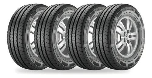 Kit 4 Pneu Continental Aro 16 195 75R16C 107 105R Vancontact Ap