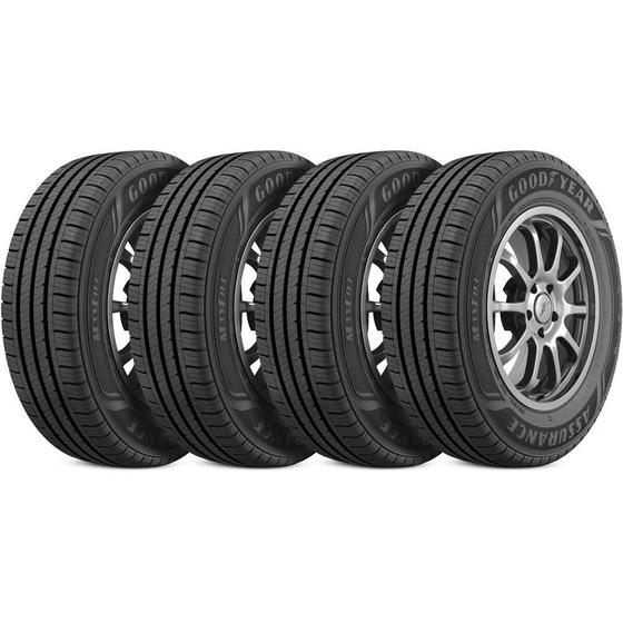 Kit 4 Pneu Goodyear Aro 14 185 70R14 88H Tl Sl Assurance Maxlife