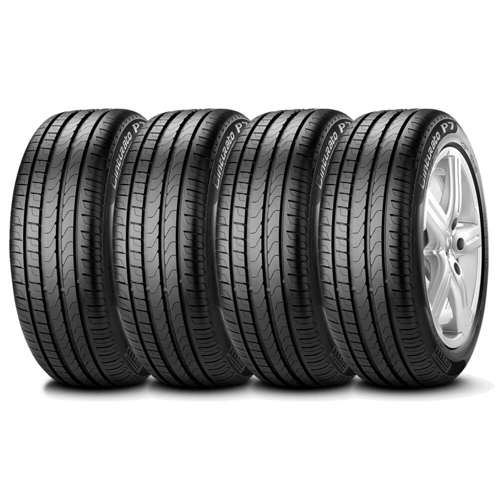 Kit 4 Pneu Pirelli Aro 16 205 55R16 91V Tl Cinturato P7 Ks Seal Inside