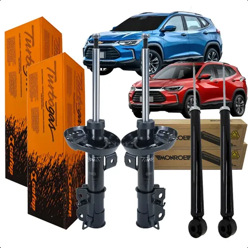 Kit Amortecedor Dianteiro Chevrolet Tracker 2020 2024 Motorista Passageiro