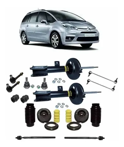 Kit Amortecedor Dianteiro Citroën C4 Grand Picasso 2001 2018 Direito Esquerdo Citroën