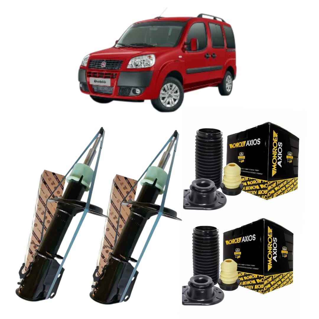 Kit Amortecedor Dianteiro Fiat Doblo 2001 2016 Esquerdo Direito SK134B