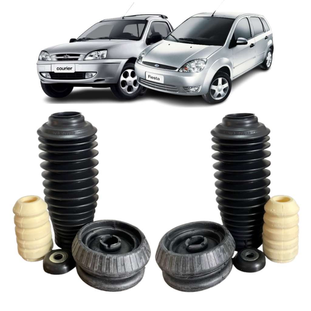 Kit Amortecedor Dianteiro Ford Ka Courier 1997 2009