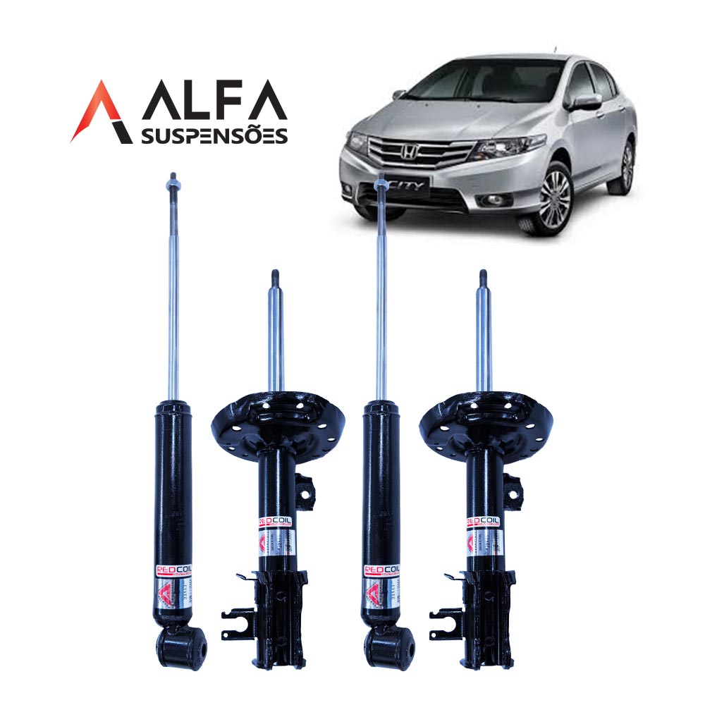 Kit Amortecedor Dianteiro Honda City 2009 2018 Esquerdo VR0509ZC