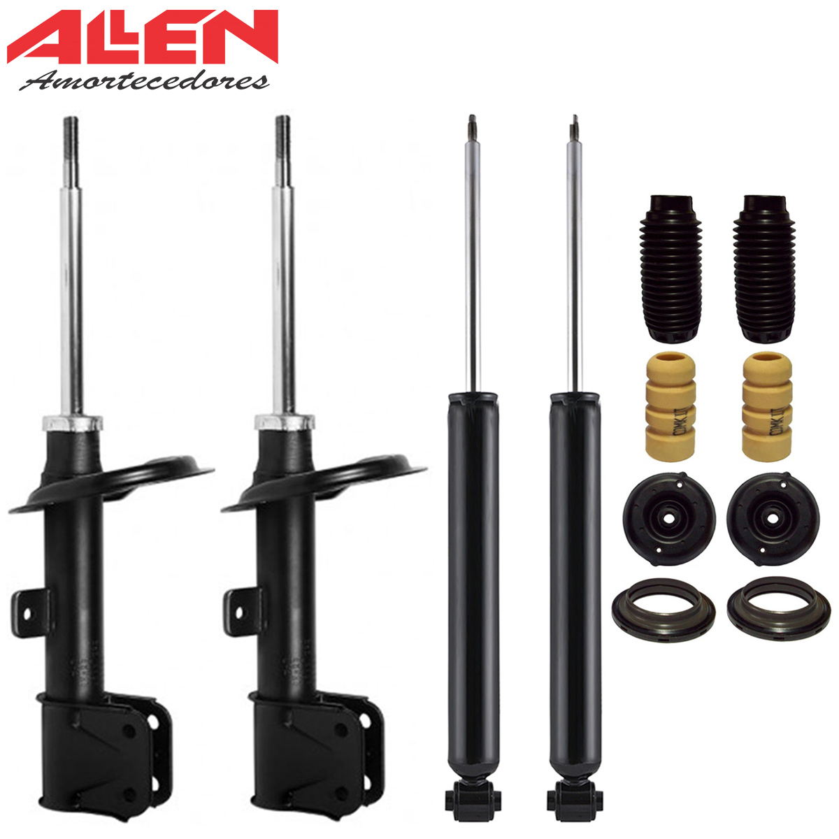Kit Amortecedor Dianteiro Peugeot 307 2000 2015 Esquerdo Direito