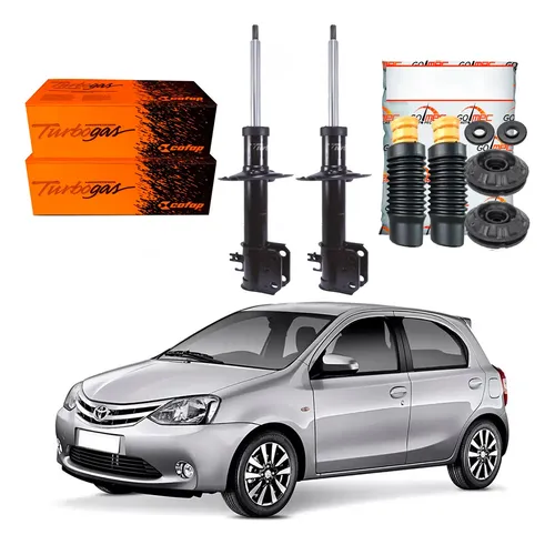 Kit Amortecedor Dianteiro Toyota Etios 2012 2016 Direito Esquerdo