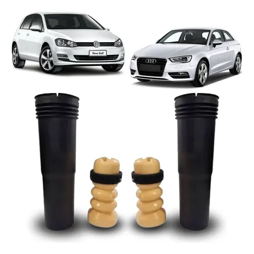 Kit Amortecedor Dianteiro VW Golf A3 2001 2014 Coifa Batente