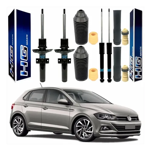 Kit Amortecedor Dianteiro VW Polo 04 2018 Direito Esquerdo