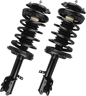 KUSATEC Amortecedor de amortecedores completos para Chevy Prizm, 1993-1997 Geo Prizm, Toyota Corolla 1993-2002, 271952 271951 Struts com conjuntos de mola helicoidal