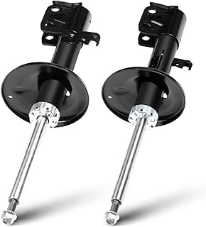 SCITOO Conjunto de 2 amortecedores dianteiros para vibração, amortecedores e amortecedores serve para Toyota Corolla 2009 2010, 2009, 2010, 2011, 2012, 2013, para Toyota Corolla, 2009 2010 2011 2012