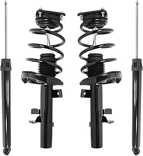 UNITY AUTOMOTIVE Kit completo de substituição de amortecedor dianteiro e traseiro 4-11085-252150-001 serve para Ford Focus 2012-2018