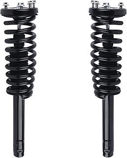 Autoround Amortecedores dianteiros completos com substituição de montagem de mola helicoidal para Honda Accord 2003 2004 2005 2006 2007-172123L 172123R