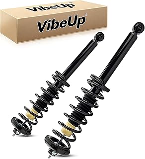 VibeUp Conjunto de amortecedor traseiro 171372 com mola helicoidal para Honda Accord 2003-2007 Exclui híbrido, Acura TL 2004-2008, esquerda e direita, 2 peças
