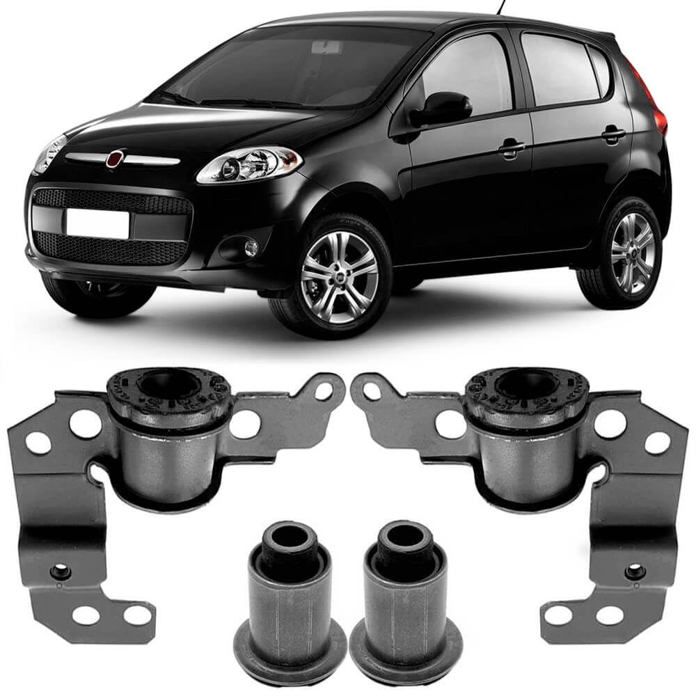 Kit Bucha Bandeja Balança Fiat Palio 2005 2017 Sampel