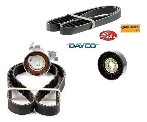 Kit Correia Alternador Fiat Stilo Corsa Meriva 2002 2010
