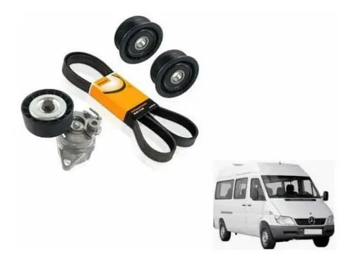 Kit Correia Alternador Sprinter 2001 2012 Mercedes