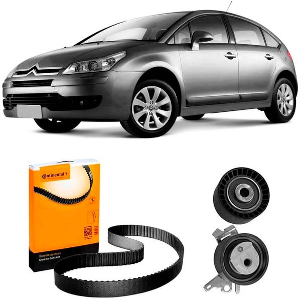 Kit Correia Dentada Citroën C4 2 0 2005 2016 Contitech