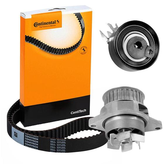 Kit Correia Dentada Gol 1 0 8V 95 2003 Bomba Água Contitech