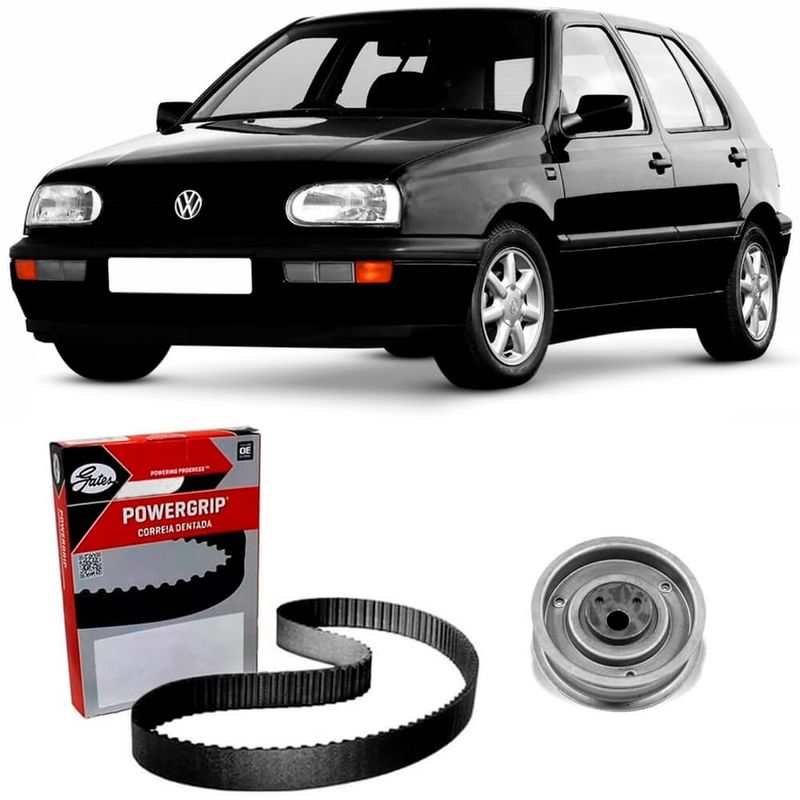 Kit Correia Dentada VW Golf 1 8 2 0 95 2000 Gates