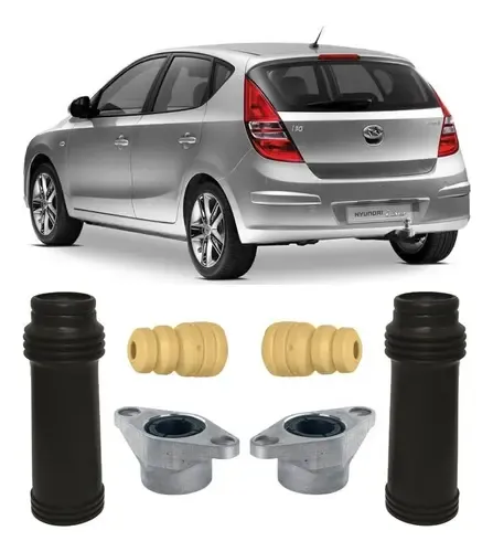 Kit Coxim Coifa Batente Amortecedor Dianteiro Hyundai I30 2009 2012 Newparts