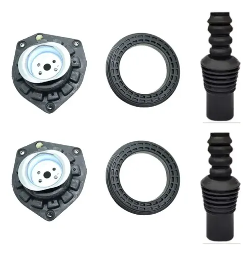 Kit Coxim Coifa Batente Amortecedor Dianteiro Megane 2007 2011 Newparts