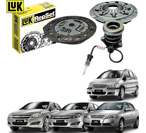 Kit Embreagem Chevrolet Zafira 2 0 2001 2012 Luk 62130660901