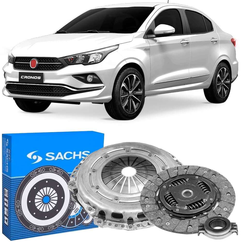 Kit Embreagem Fiat Cronos 1 3 2018 2019 Sachs 3000001443