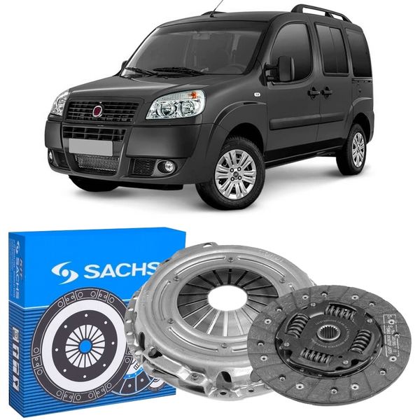 Kit Embreagem Fiat Doblo 1 8 2004 2006 Sachs 9567