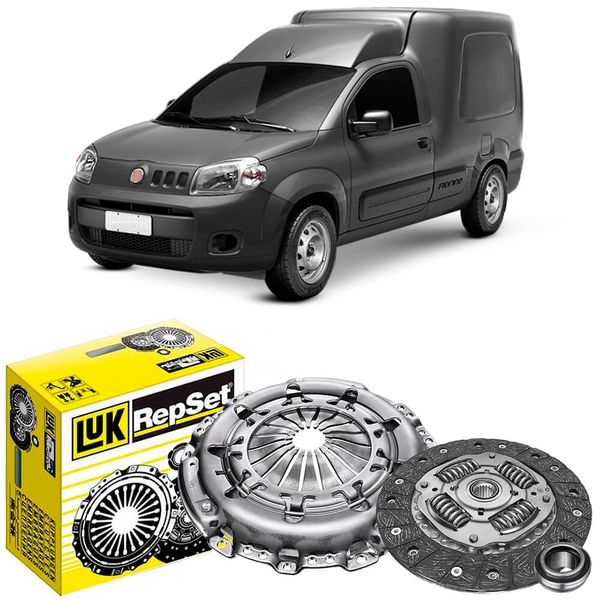 Kit Embreagem Fiat Fiorino 1 4 2014 2018 Luk 61930150001