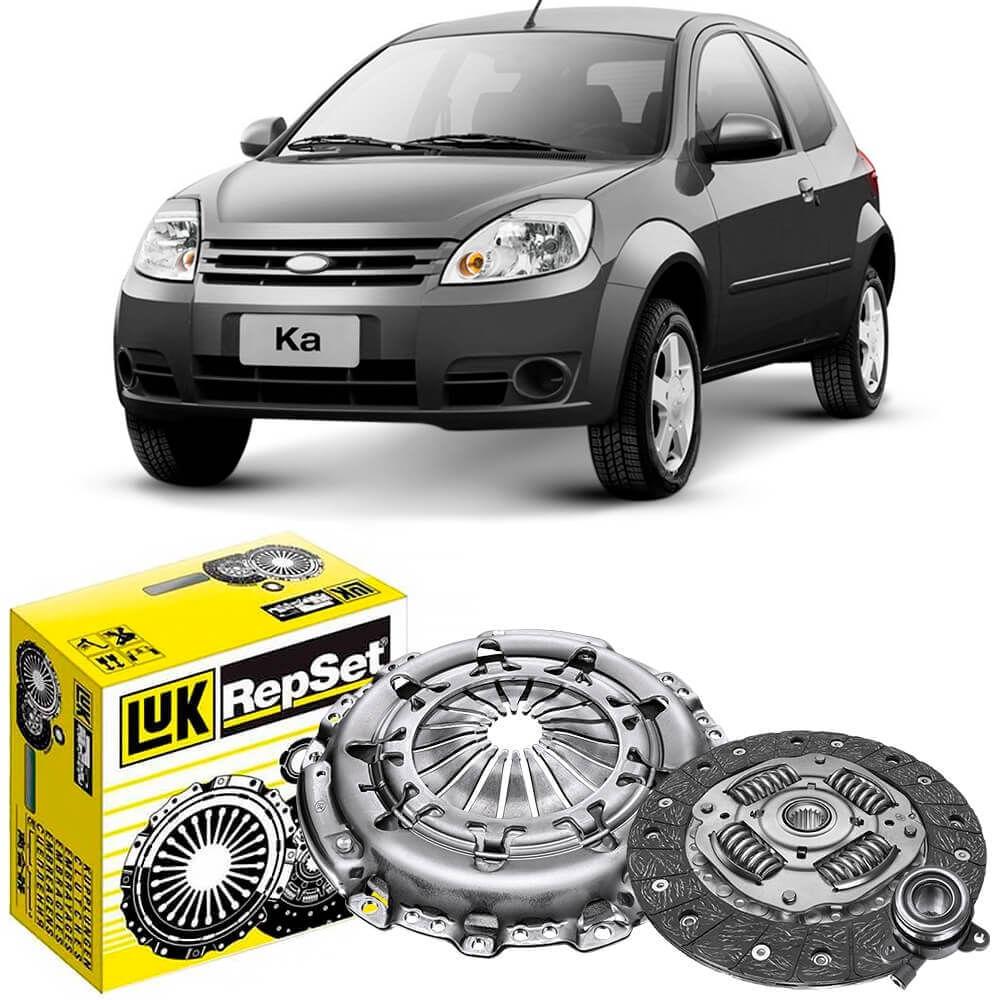 Kit Embreagem Ford Ka 1 0 1 3 97 2013 Luk 61830413302