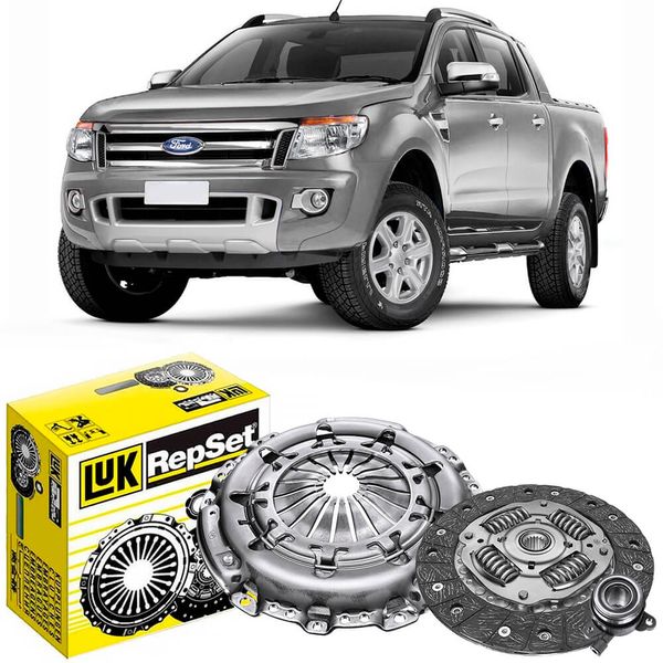 Kit Embreagem Ford Ranger 2 2 3 2 2013 2017 Luk Atuador 6273032330
