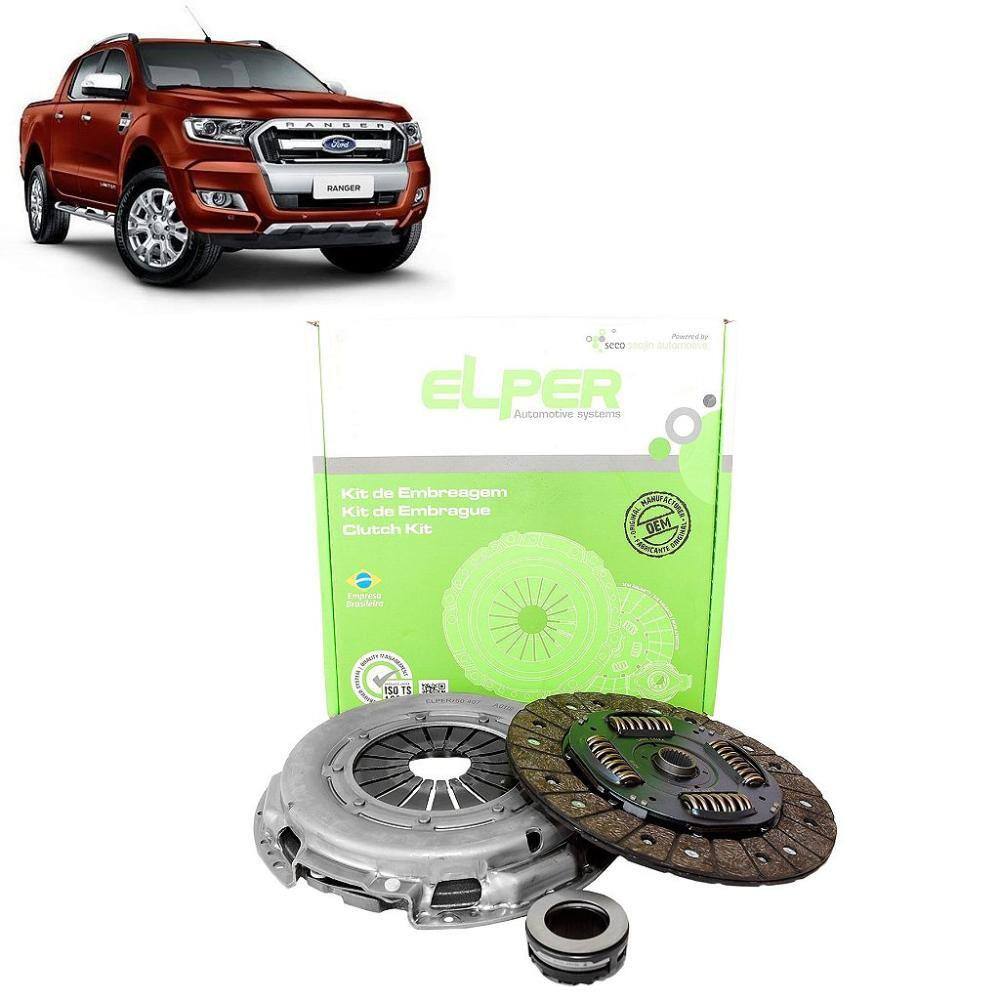 Kit Embreagem Ford Ranger 2012 2019 250MM 23 Estrias