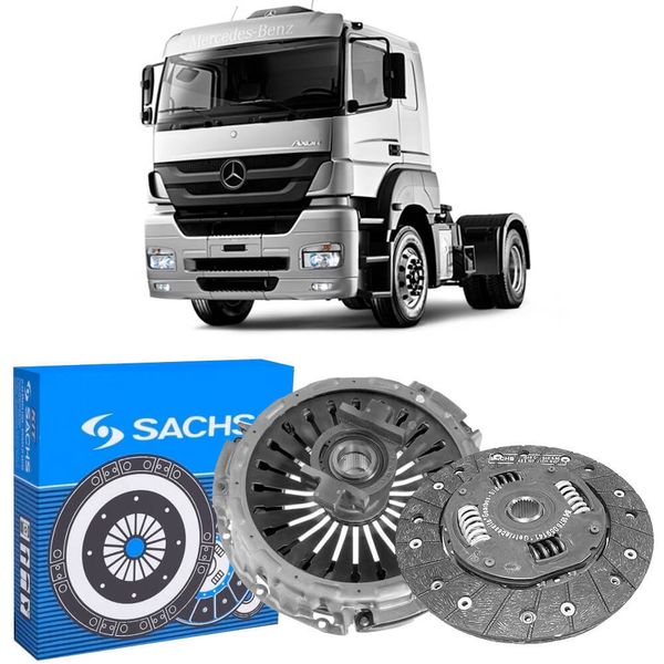 Kit Embreagem Mercedes-Benz Axor 2536 OM457 2012 2017 Sachs 6535