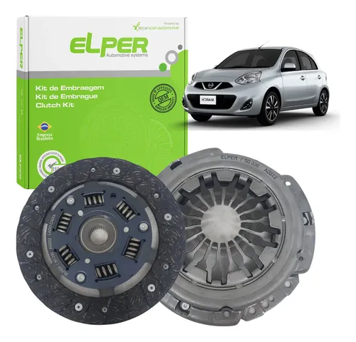 Kit Embreagem Nissan March 1 0 16V 2011 2014 Elper 90342