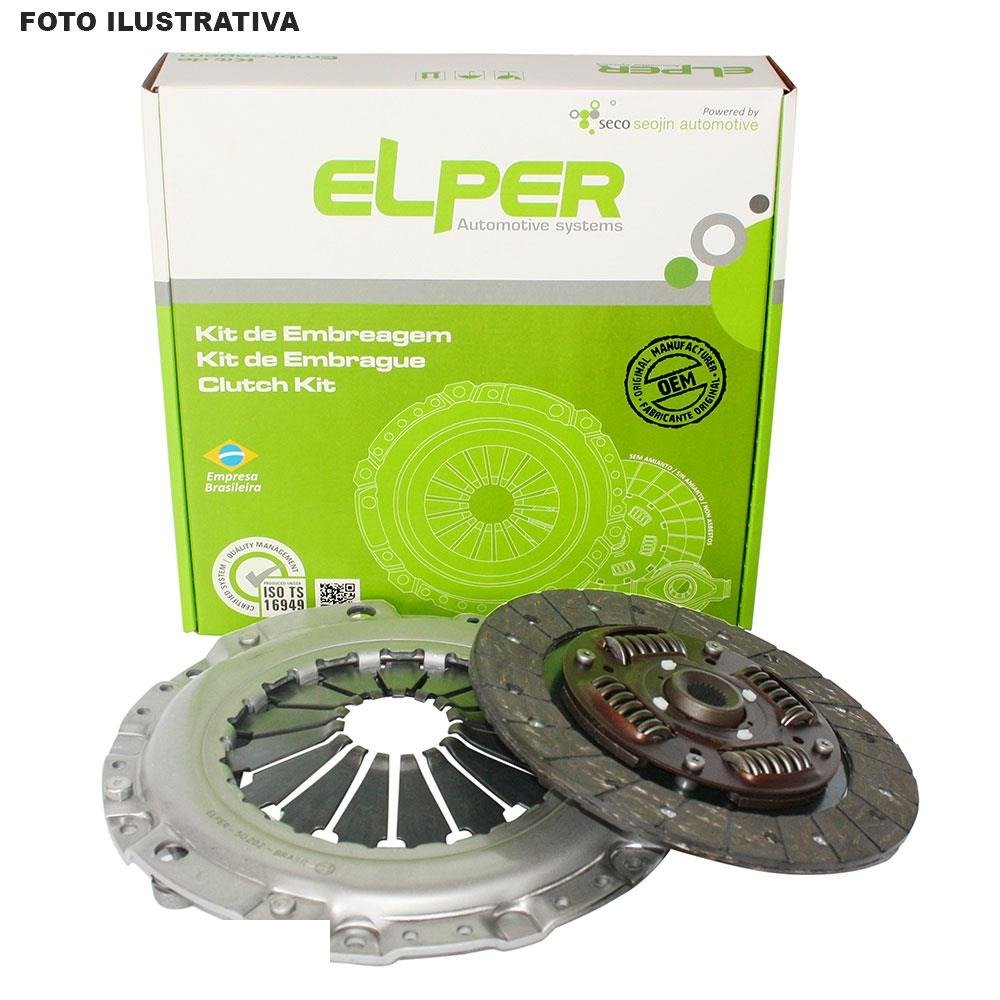 Kit Embreagem Nissan March Versa 1 0 12V 3 Cilindros Elper 70343