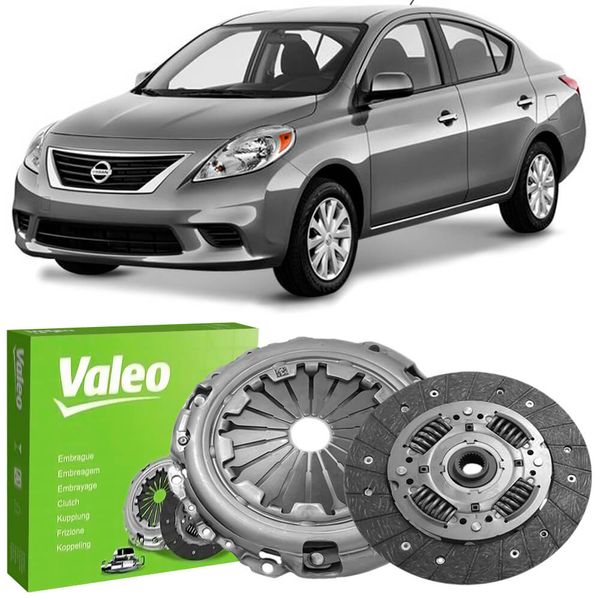 Kit Embreagem Nissan March Versa 16 16V Manual Platô Valeo 833364