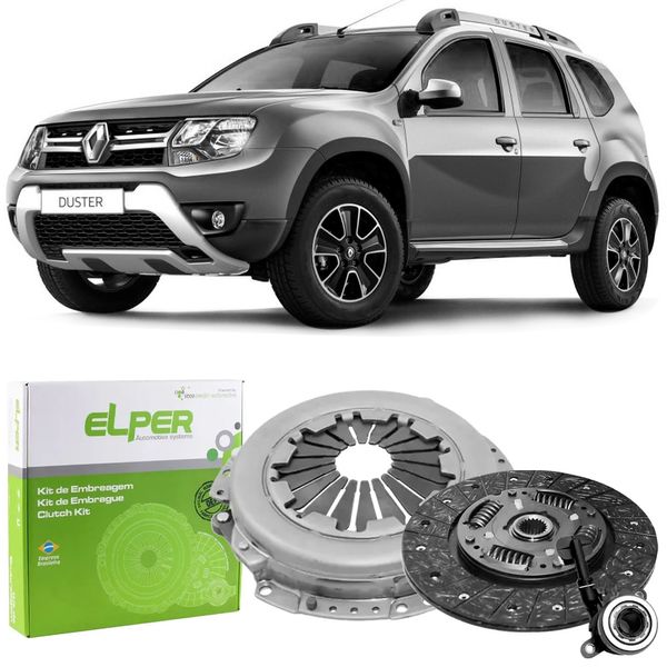 Kit Embreagem Renault Duster Oroch 4X2 2 0 16V Elper 90337