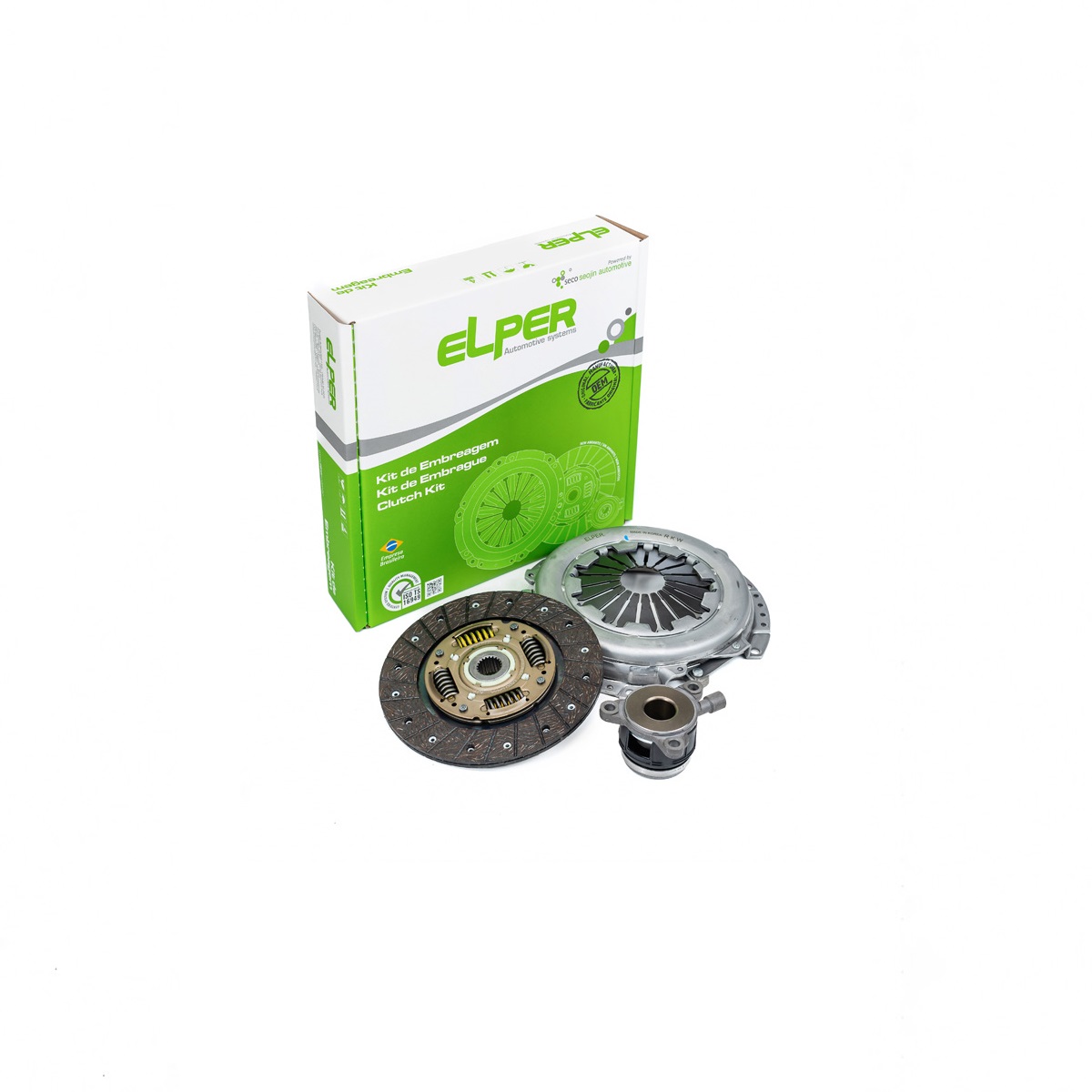 Kit Embreagem Toyota Etios Yaris 1 3 1 5 16V Elper 90357