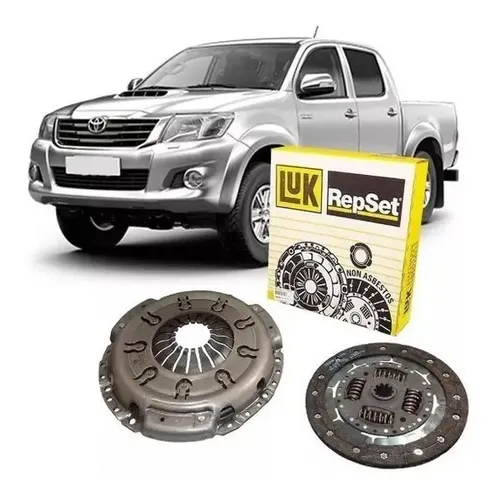 Kit Embreagem Toyota Hilux 4X2 25 16V 2005 2011 Luk 6263022090