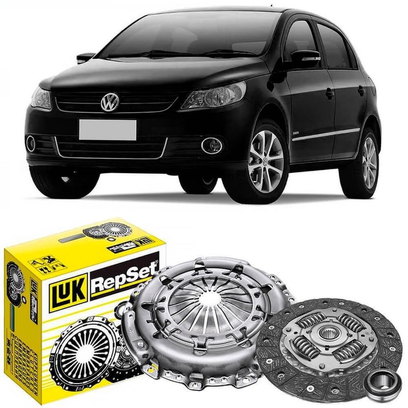 Kit Embreagem VW Gol G5 G6 1 0 1 6 2008 2016 Luk 6203127000