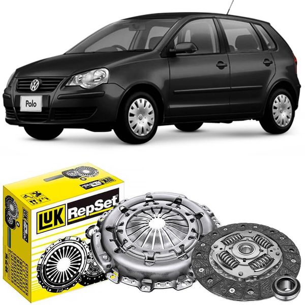 Kit Embreagem VW Polo 1 6 2003 2018 Luk 6203127000