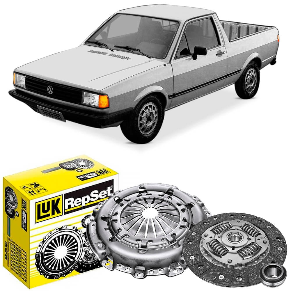 Kit Embreagem VW Saveiro 1 6 82 85 Luk 6203028000