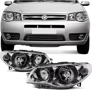 Kit Farol Milha Fiat Strada 98 2000 Auxiliar Neblina Orgus
